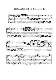 Preamble and Fugue in E Major: Preamble and Fugue in E Major by Vincent Lübeck