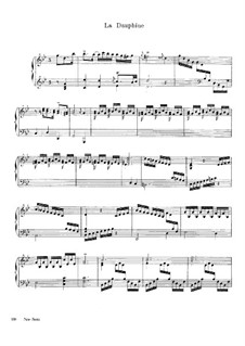La Dauphine, RCT 12: para arpa (ou piano) by Jean-Philippe Rameau