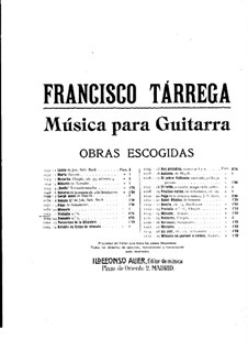 Preludes: introdução 6 by Francisco Tárrega