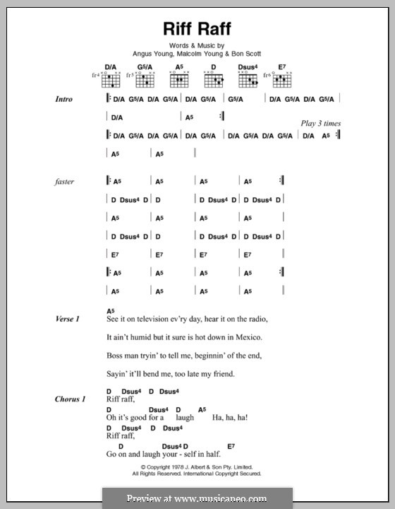 Riff Raff (AC/DC) por A. Young, B. Scott, M. Young em músicaNeo