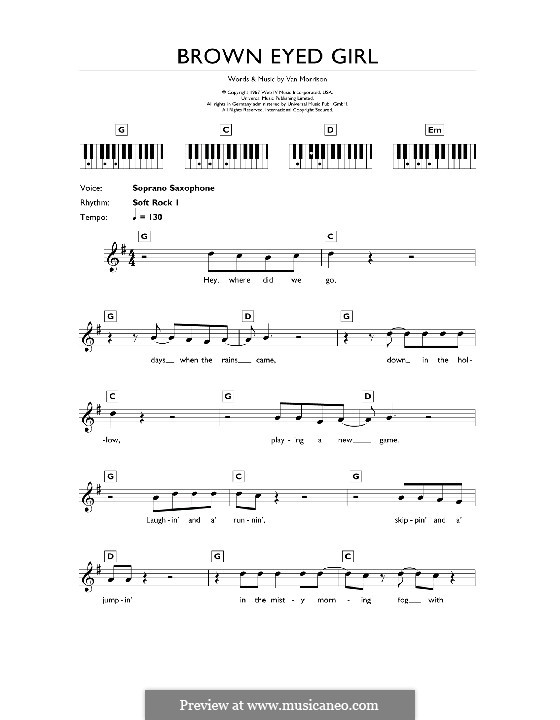 Instrumental version: para teclado by Van Morrison