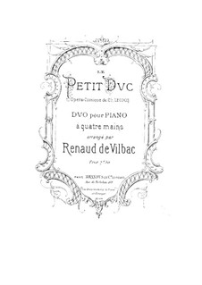 Le petit duc: Le petit duc by Charles Lecocq