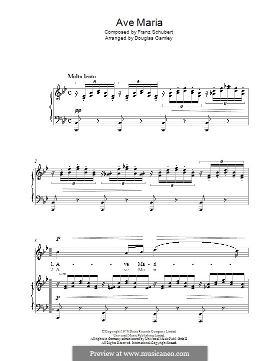 Piano-vocal score (printable scores): Para vocais e piano by Franz Schubert