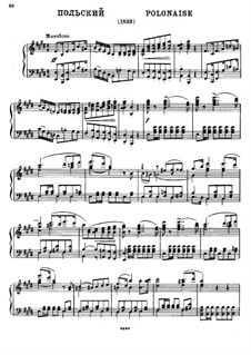 Polonaise in E Major: Polonaise in E Major by Mikhail Glinka