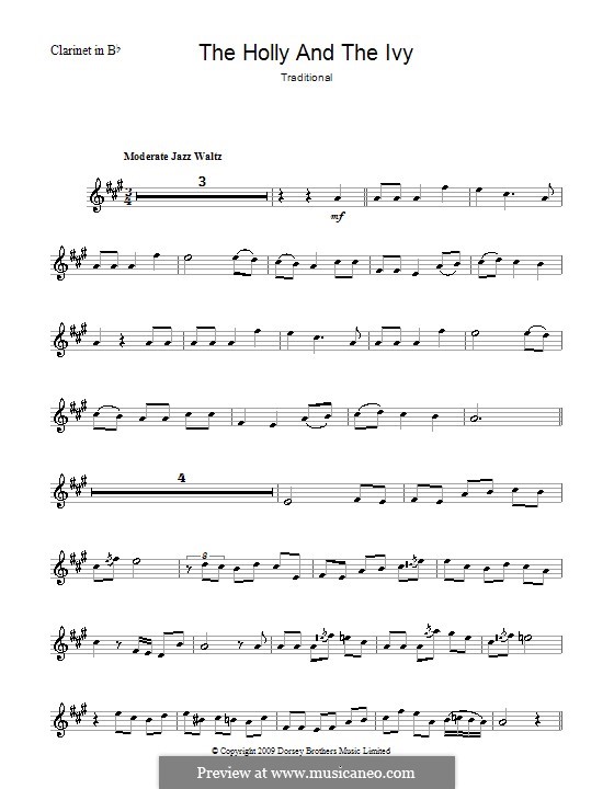 Instrumental version: para clarinete by folklore