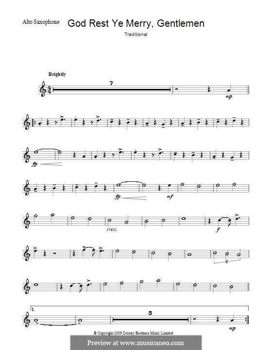 Instrumental version: para Saxofone Alto by folklore