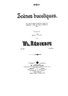 Scènes bucoliques, Op.28: Para Piano by Vladimir Ivanovich Rebikov