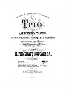 Dragonflies, Op.53: Dragonflies by Nikolai Rimsky-Korsakov