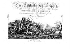 The Battle of Leipzig: The Battle of Leipzig by Philipp Jakob Riotte