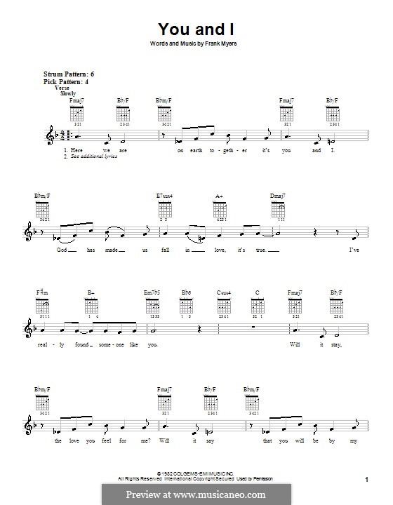 You and i eddie rabbitt and crystal gayle por f j myers em m sicaneo