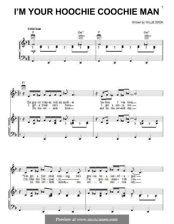 I'm Your Hoochie Coochie Man (Muddy Waters) por W. Dixon em músicaNeo