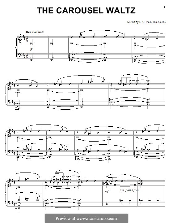 The Carousel Waltz: Para Piano by Richard Rodgers