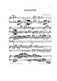 Fantasia in E Minor, Op.77: Para Piano by Anton Rubinstein