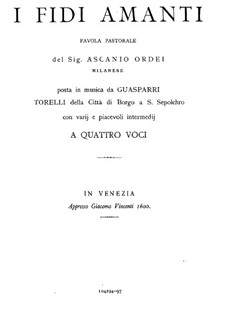 I Fidi Amanti: I Fidi Amanti by Gasparo Torelli