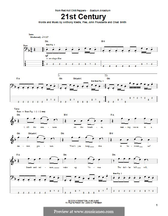 21st Century (Red Hot Chili Peppers): para baixo com guia by Flea, Anthony Kiedis, Chad Smith, John Frusciante
