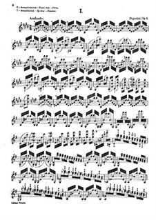 Complete set: para violino by Niccolò Paganini