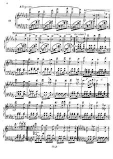 Trois improvisations dans le style brilliant (Trois études de bravoure), Op.12: Etude No.2 (Allegretto) by Charles-Valentin Alkan
