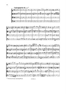 No.11-19: No.11-14, for strings by Johann Sebastian Bach
