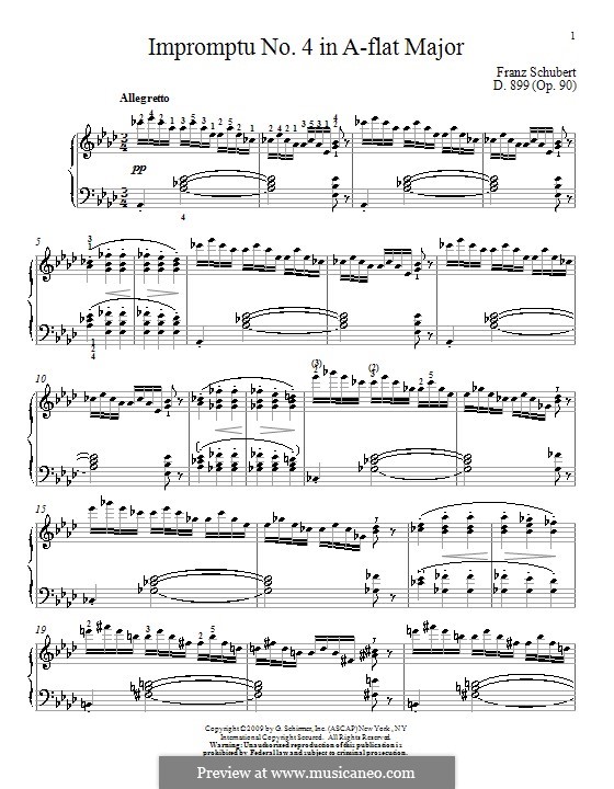 impromptus d899;n 3 in g flat major schubert impromptus d899;n 3 in g flat major schubert