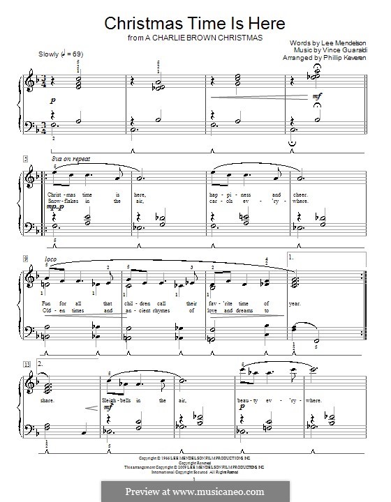 Piano version: Versão Facil by Vince Guaraldi