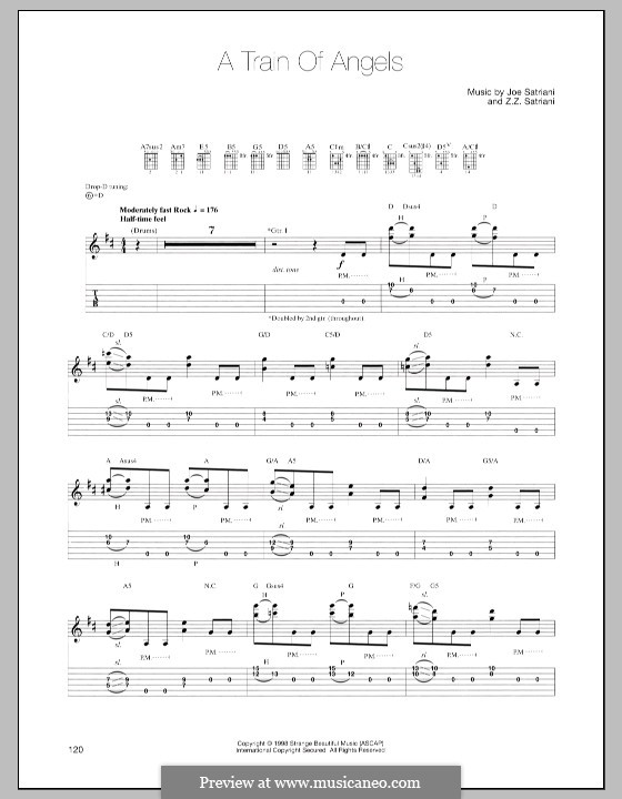 A Train of Angels: Para guitarra com guia by Z. Z. Satriani