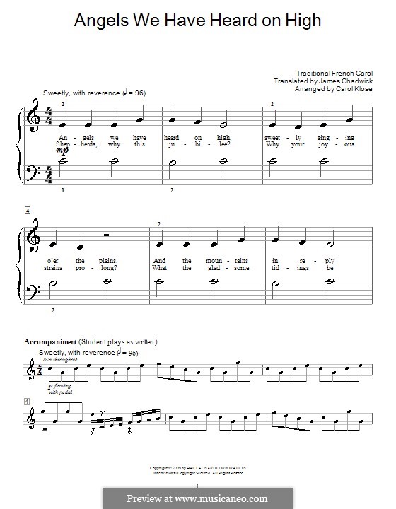 Piano version: Educational notes by folklore