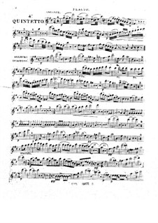 Woodwind Quintet in D Major, Op.99 No.4: Partes by Anton Reicha