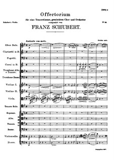 Intende voci orationis meae, D.963: Intende voci orationis meae by Franz Schubert