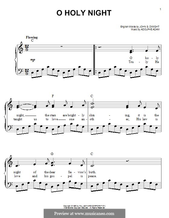 Piano version: versão facil para piano by Adolphe Adam