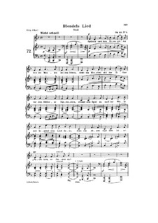 Romances and Ballades, Op.53: gravação piano-vocal (texto alemão) by Robert Schumann