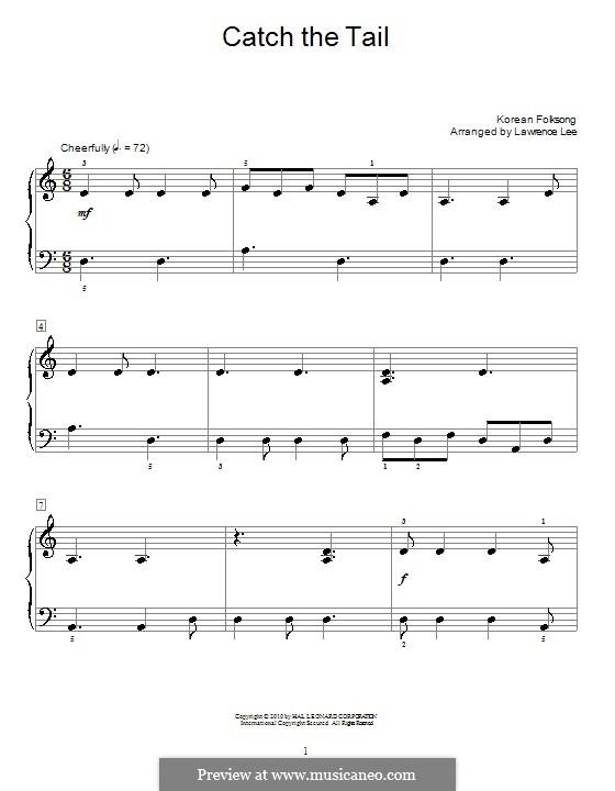 Catch the Tail: Para Piano by folklore