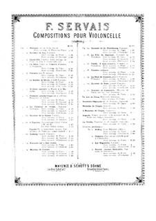 Fantasia and Variations on Waltz by Schubert, Op.4: Fantasia and Variations on Waltz by Schubert by Adrien-François Servais