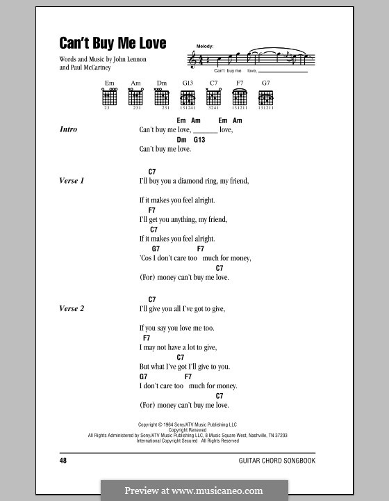 Vocal version: Letras e Acordes (com caixa de acordes) by John Lennon, Paul McCartney