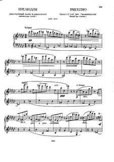 Prelude in G Flat Major: Prelude in G Flat Major by Alexei Stanchinsky