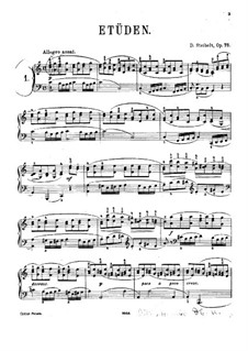 Twenty-Five Etudes for Piano, Op.78: set completo by Daniel Steibelt
