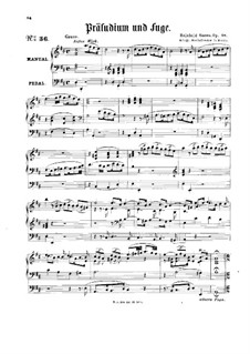 Prelude and Fugue, Op.18: Prelúdio e Fuga by Reinhold Succo