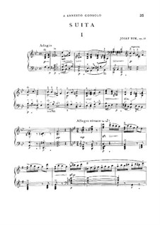 Suite for Piano, Op.21: Suite para Piano by Josef Suk