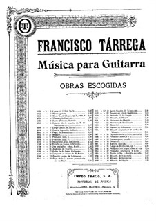 Preludes: Preludes No.8-9 by Francisco Tárrega