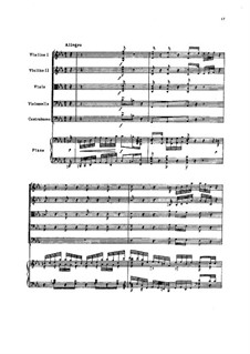 Allegro for Piano and Strings, TH 159: Allegro for Piano and Strings by Pyotr Tchaikovsky