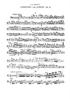 Symphony No.41 in C Major 'Jupiter', K.551: trechos para fagote by Wolfgang Amadeus Mozart