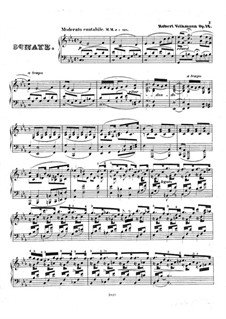 Sonata for Piano in C Minor, Op.12: Sonata for Piano in C Minor by Robert Volkmann