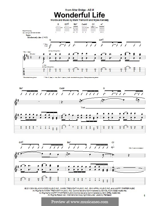 Wonderful Life (Alter Bridge) por M. Tremonti, M. Kennedy em músicaNeo Wonderful Life (Alter Bridge) por M. Tremonti, M. Kennedy em músicaNeo