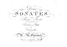 Two Sonatas for Piano Trio, Op.45: Two Sonatas for Piano Trio by Adalbert Gyrowetz
