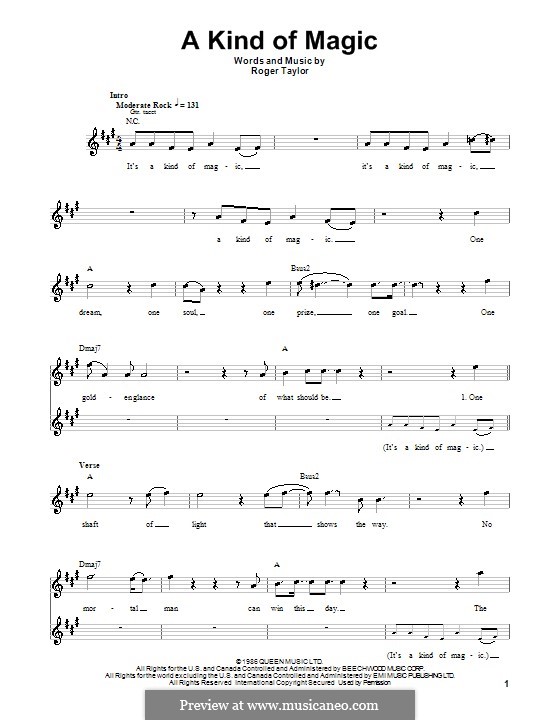 Нота магия. A kind of magic обложки. Песня kind of magic. Queen 1986 album. A kind of magic перевод.