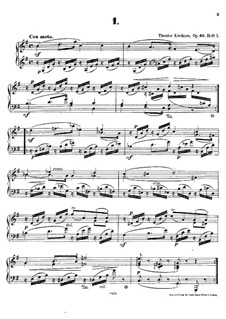 Plaudereien, Op.60: set completo by Theodor Kirchner