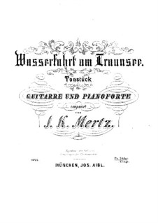 Wasserfahrt am Traunsee: Für Gitarre und Klavier by Johann Kaspar Mertz