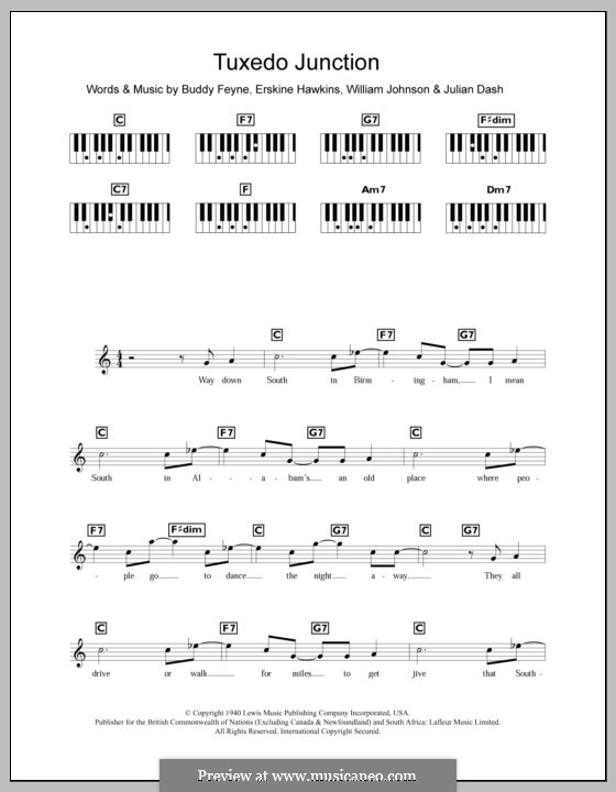 Tuxedo Junction por B. Feyne, E. Hawkins, J. Dash, W. Johnson em músicaNeo