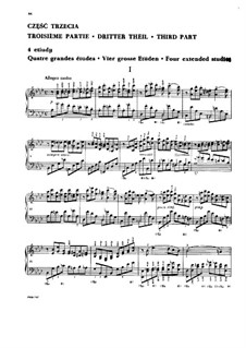 School of Scales and Double Notes, Op.64: Book IV (Four extended studies) by Moritz Moszkowski