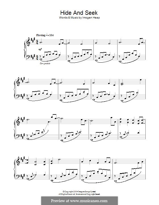 Hide and Seek: Para Piano by Imogen Heap