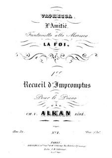 Four Impromptus for Piano, Op.32: para um único musico (Editado por H. Bulow) by Charles-Valentin Alkan